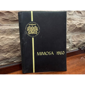 Jacksonville State University College Mimosa 1960 Alabama Yearbook